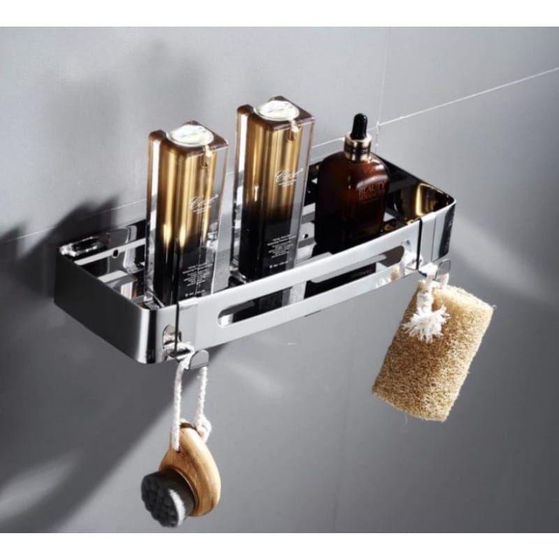 Rak sabun stainless 30cm / rak sabun datar stainless