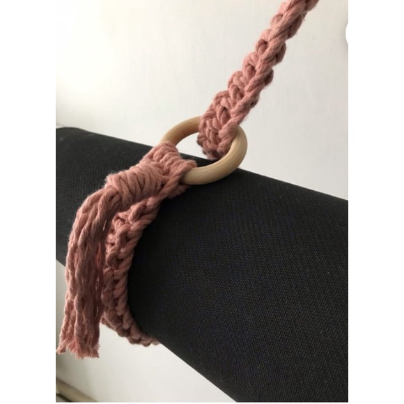 READY STOK) macrame yoga strap/ macrame tas (TAS 012)