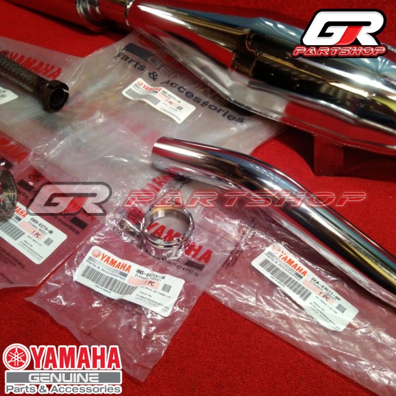 paket knalpot fullset f1zr ori ygp fizr fiz f1z r muffler mufler exhaust exhoust kenalpot silencer