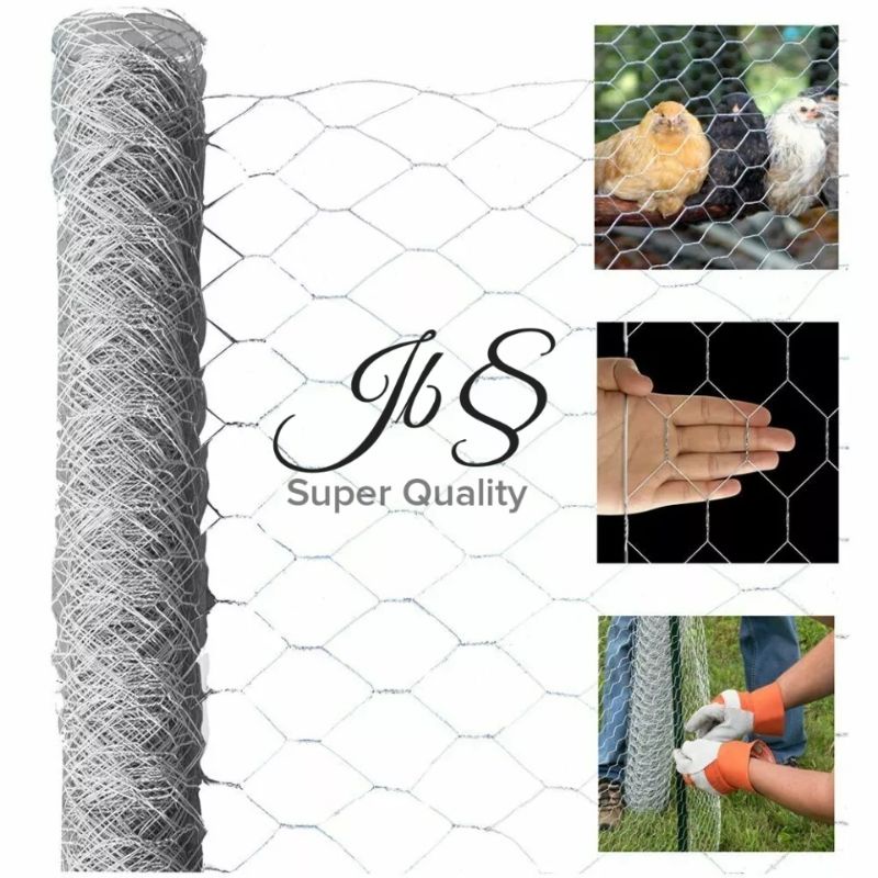 KAWAT AYAM GALVANIS/ CHICKEN WIRE MESH (1/2&quot; INCH) 90CM X 7,5 METER