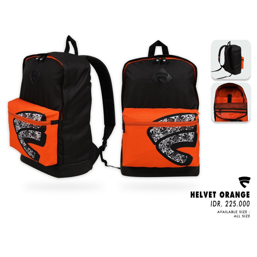 Bagpack / Tas FRIDAY KILLER "HELVET ORANGE" fridaykiller_store