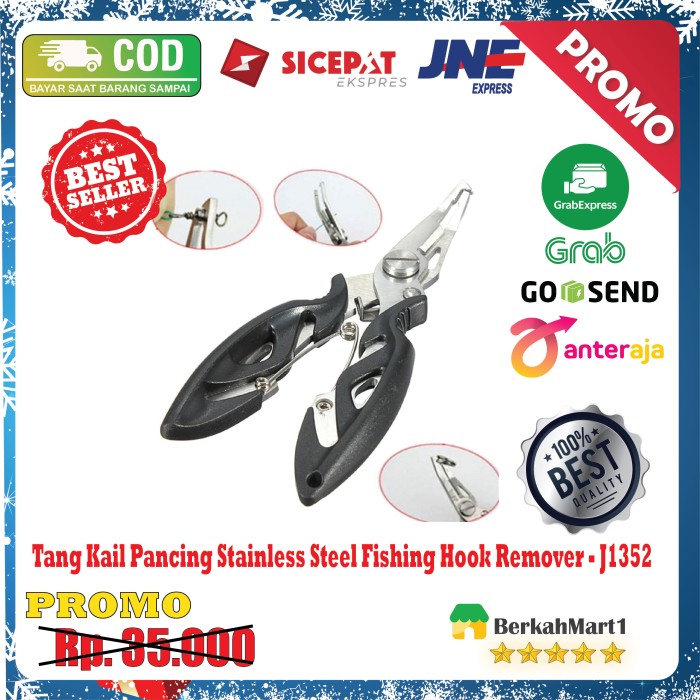 Gunting Tang Kail Pancing Ikan Stainless Steel Fishing Hook Remover