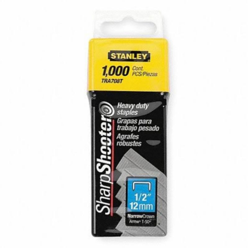 

isi Refill Staples 12mm - 1/2" Stanley TRA708T Heavy duty 1000 pcs
