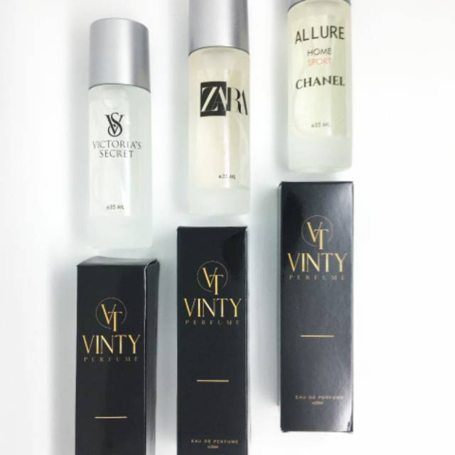 Parfum vinty refill orginal ada 20 varian 35 ml