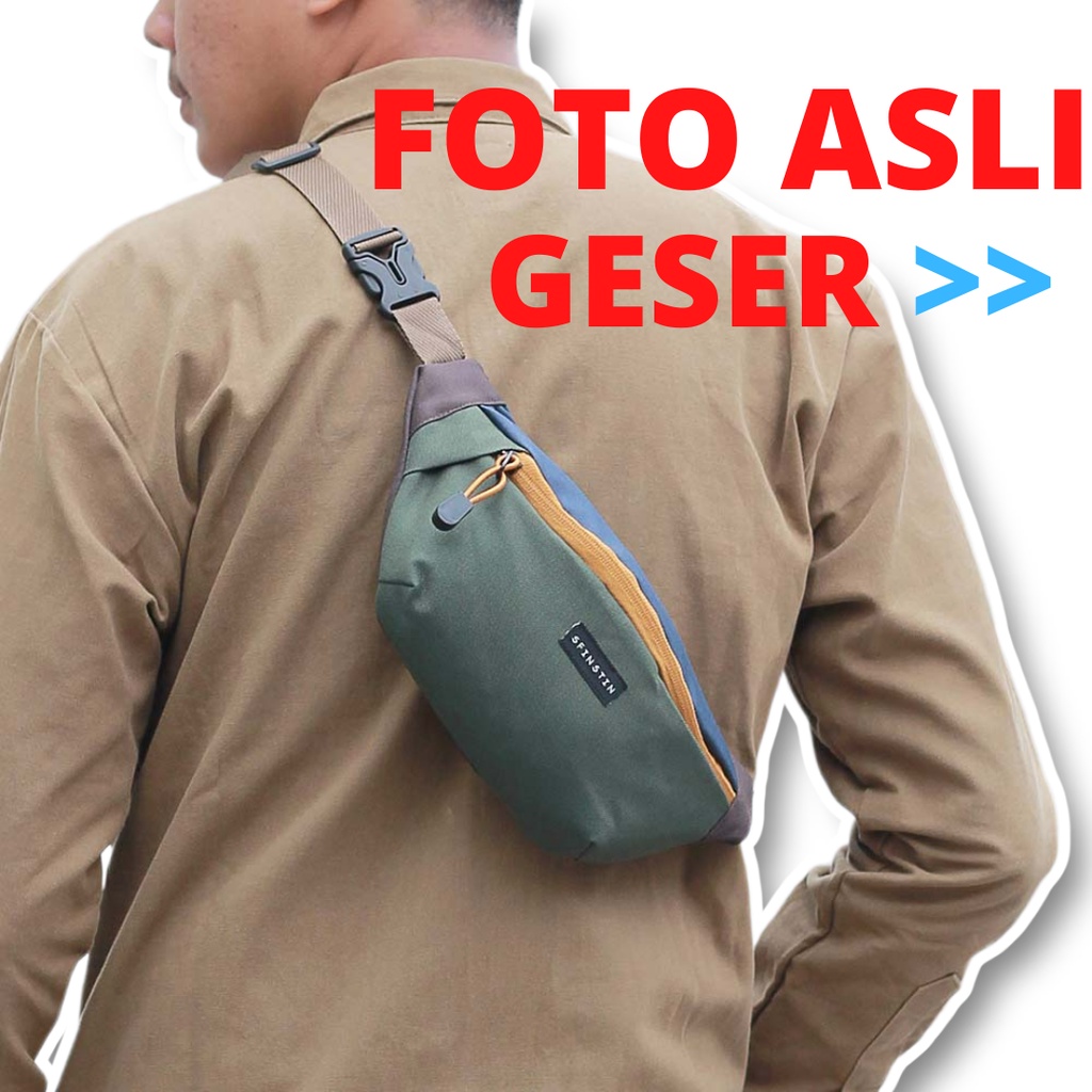 [112] NEW ARRIVAL 2022 TAS SELEMPANG PRIA KECIL WAISTBAG SLING BAG DISTRO ORIGINAL MODEL TERBARU LAK