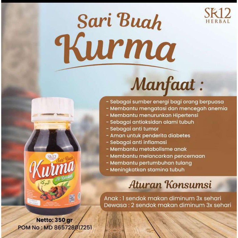 

sari buah KURMA SR12
