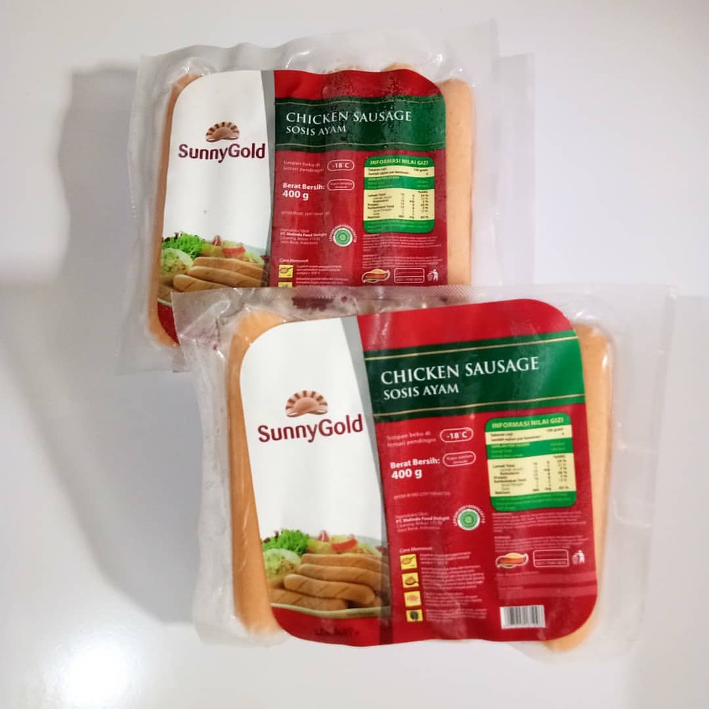 

Sosis Ayam Sunny gold Chicken Sausage 400 gram / sosis ayam sunny gold / sosis murah sunny gold