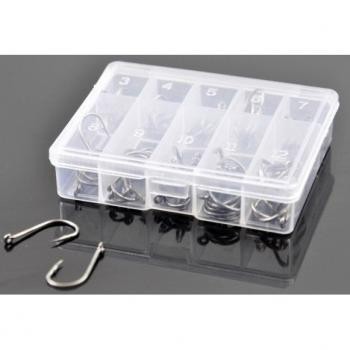 TaffSPORT Handled Fishing Hook Ten Division No 3-12 Set  / Kail Pancing