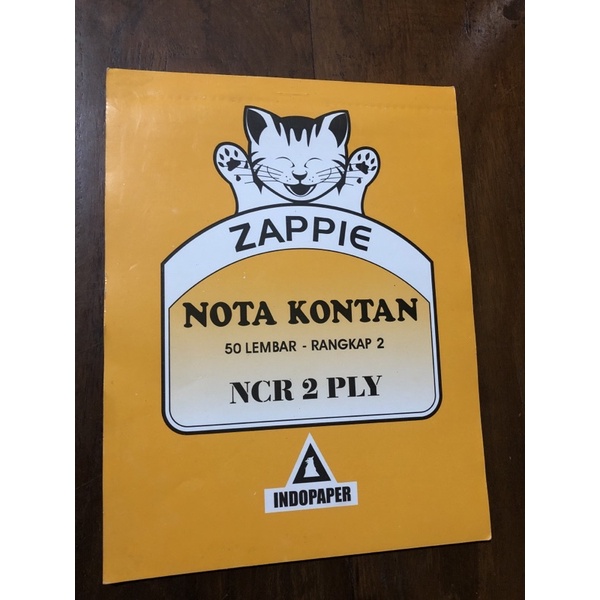 NOTA KONTAN Besar 2 Ply 50 Lembar