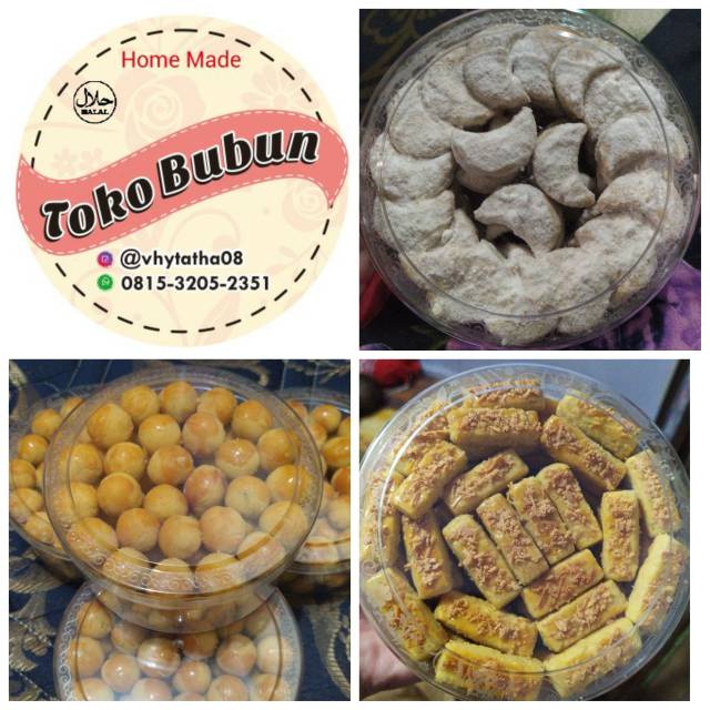 

Kue Nastar & Kue salju 500 gr