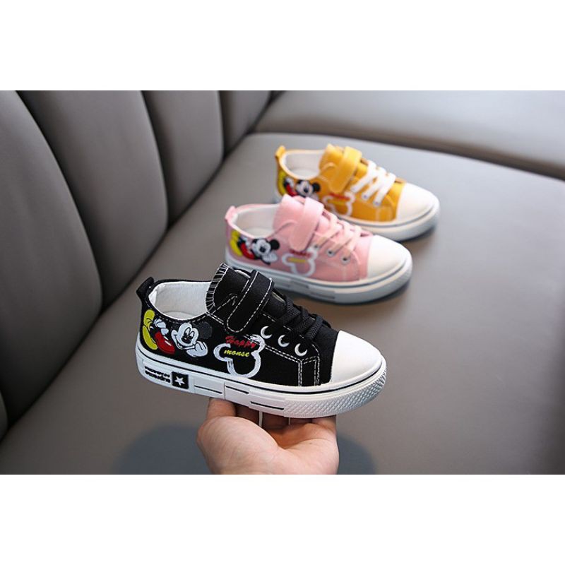 Sepatu sneakers kanvas anak remaja import ready stock  murah dewasa korea sneakers anak cowok cewek
