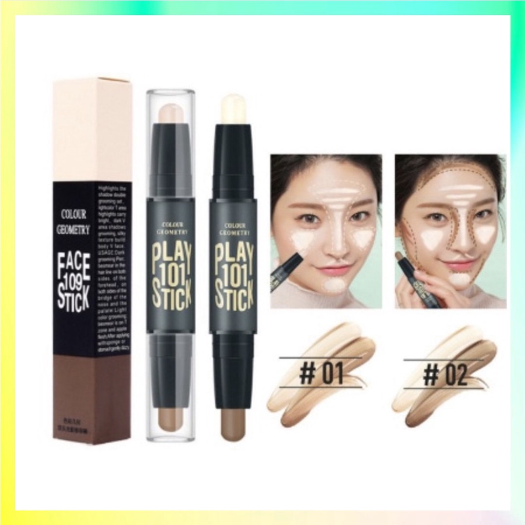 LAMEILA Face Stick Concealer Contour Facestick  Solusi Terbaik untuk Kulit Flawlessmu LA036