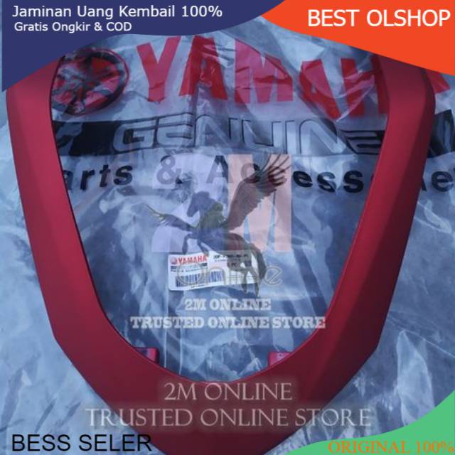 Cover frond dasi alis depan Nmax merah dof ori ygp