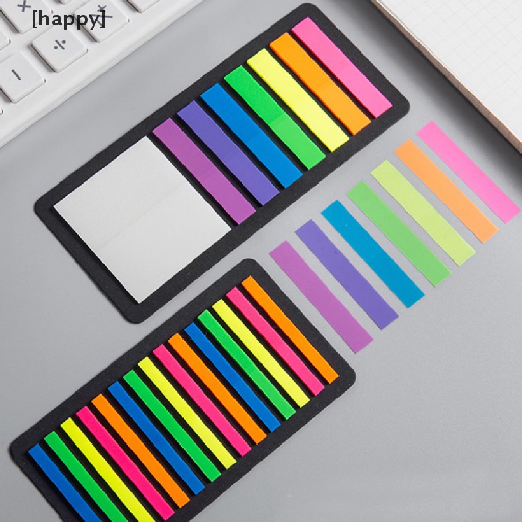 Ha 160 / 300 Pcs Sticky Notes / Memo Pad Transparan Untuk Stationery