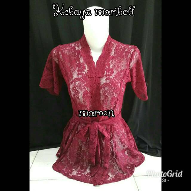 MARIBEL SERIES KEBAYA SOFIA LENGAN PENDEK LACE