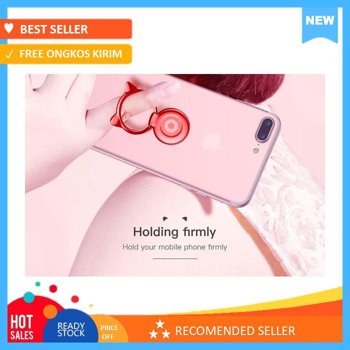 BASEUS CAT EAR RING BRACKET / RING HOLDER PHONE HOLDER