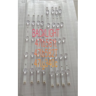 LAMPU LED BACKLIGHT LG 47LB 47LB561T 47LB582T 47LY340C 47LB561 47LB582 47LY340