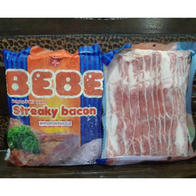 

STREAKY BACON BEBE 1 KG BY AROMA BALI ( NONHALAL)