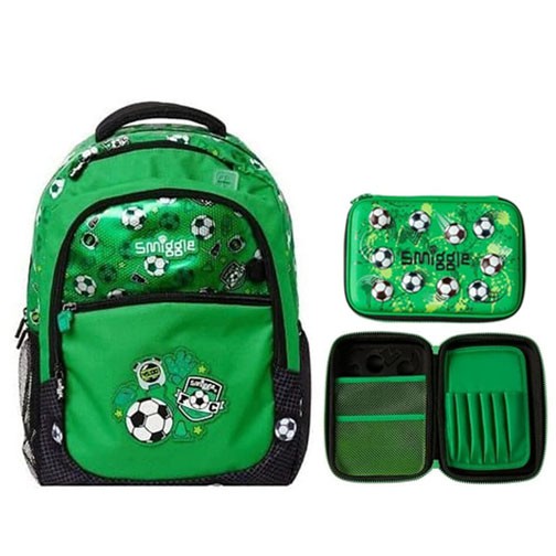 

Smiggle Soccer + Hardtop Pencilcase Original Sale !!!!