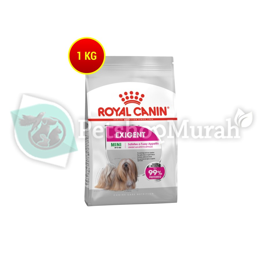 Makanan Anjing Royal Canin Mini Exigent 1 Kg / Dog Food Mini Exigent