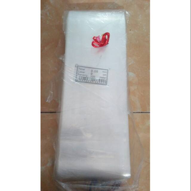

Plastik PP Roll Tebal 0.05 Mic Lebar 9 cm