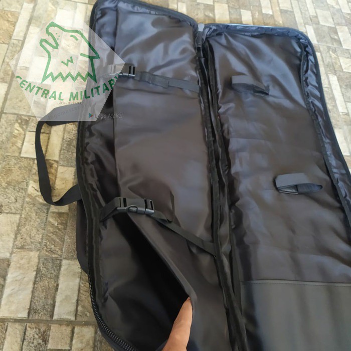 Gunbag 90cm Isi 2 Unit - Tas Senjata - Hitam