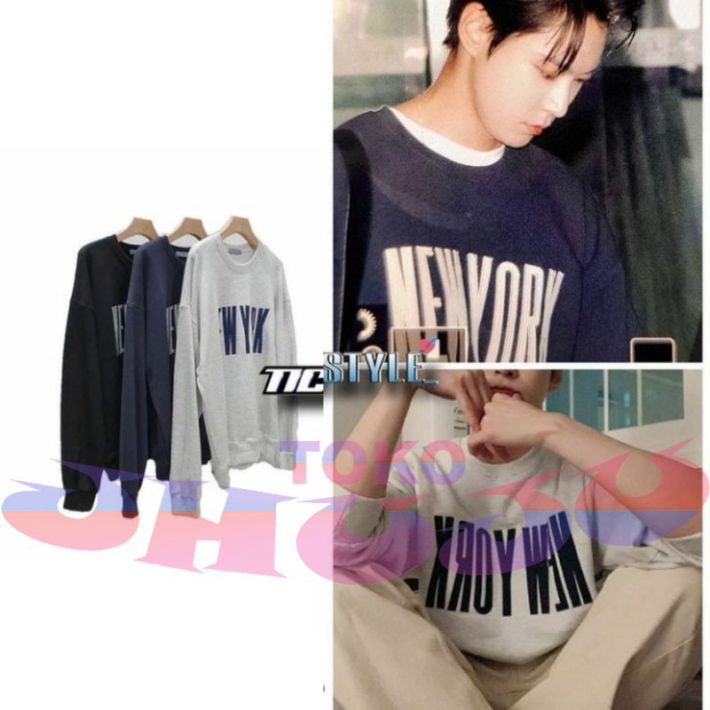 Basic Sweater NCT Doyoung &quot; Newyork &quot;