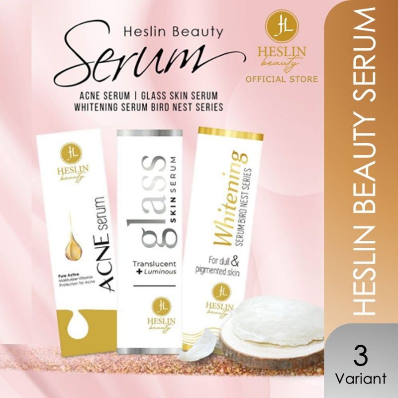 SERUM Heslin Beauty Original BPOM - Serum Terbaru Heslin Jerawat, Flek, Whitening, Glowing