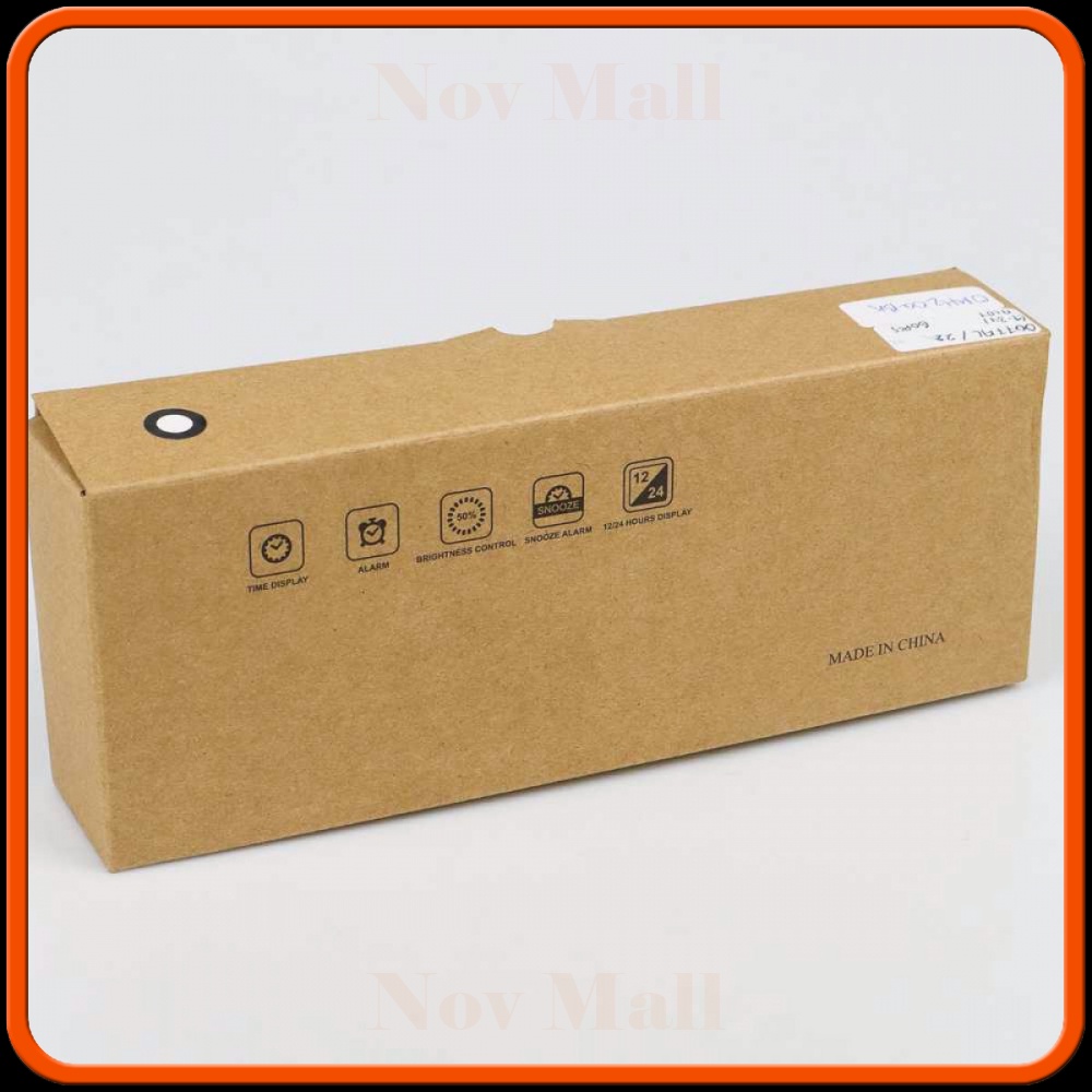 Taffware Jam Meja LED Digital Clock - TS-S60-W