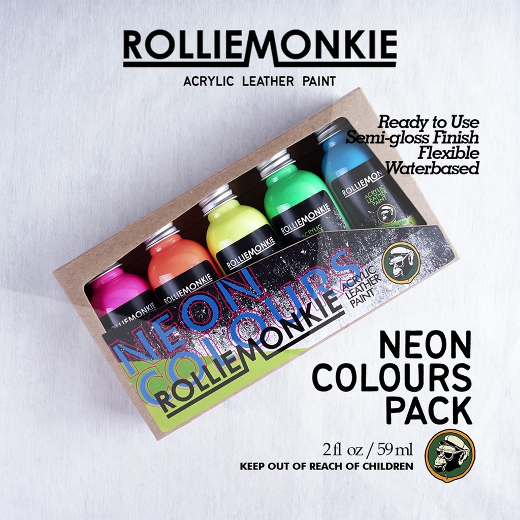 

Car akrilik Rolliemonkie Acrylic Paint - Neon Colours Pack
