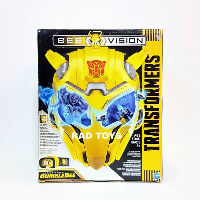Bee vision hasbro bumblebee transformers mask helmet