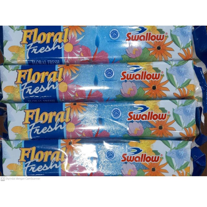 Swallow Floral Fresh( biru )