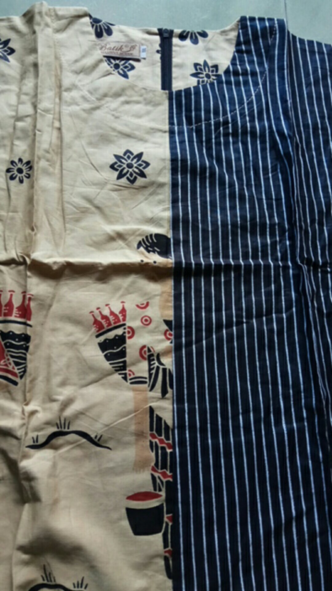Atasan Batik Dolby Dolbi Dobby Doby Tenun Sutra Tulis Halus Katun Atbm Baron ,sarombit Atasan
