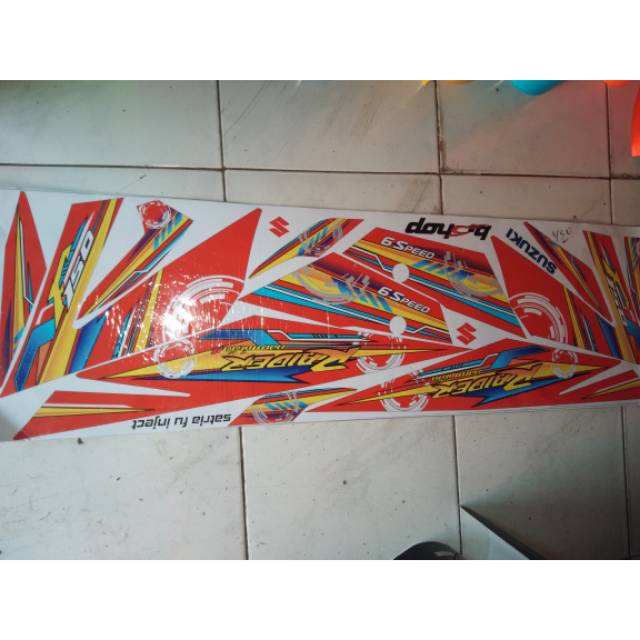 Striping variasi satria fu fi injeksi