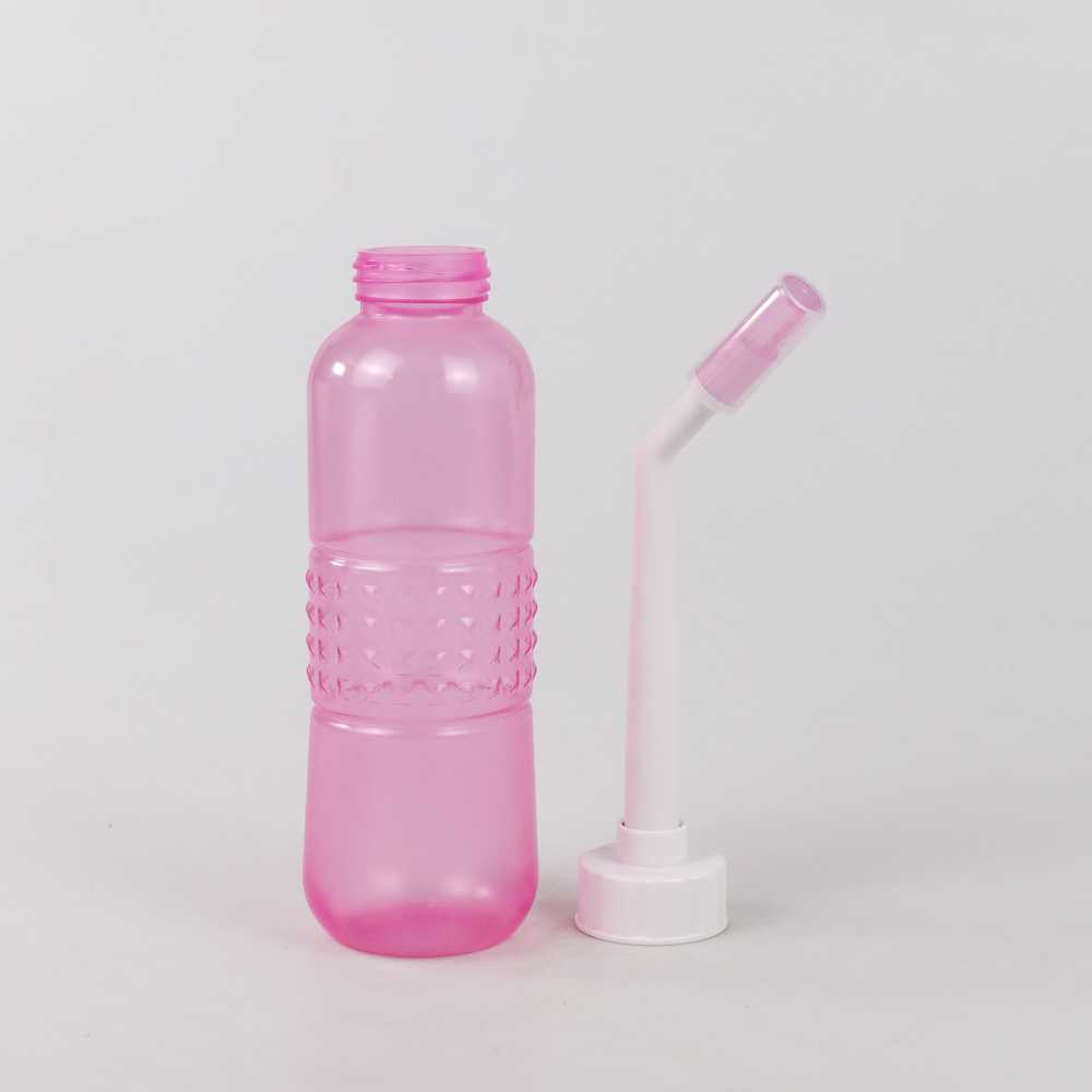 Bidet Portable Travel Semprotan Cebok Toilet Pencet Travel Sprayer Botol untuk Bilas Kencing Wanita 450ml Dan 560ml