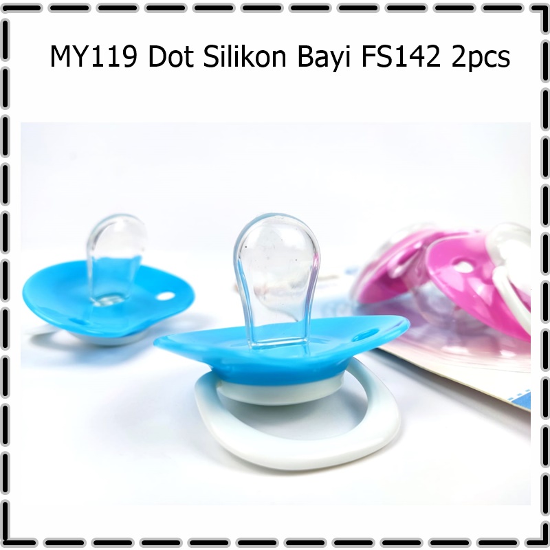 MY119 Nipple/Empeng/Dot Bayu Silikon FS142 2pcs