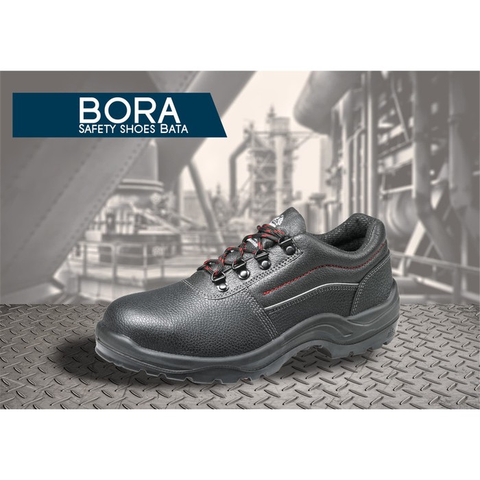 Sepatu Kerja Safety BATA BORA Industrial Original / Sepatu Safety Pria Kulit Asli