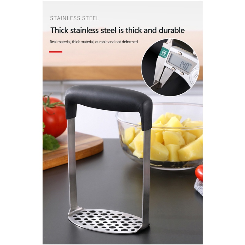 Alat Penumbuk Kentang / Buah Bahan Stainless Steel