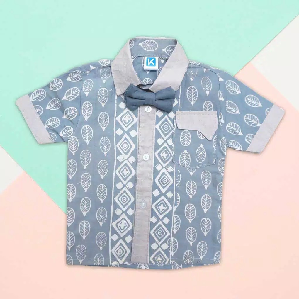 Kemeja Batik Anak Cowok / Laki Laki Keneshkids 1- 12 Tahun