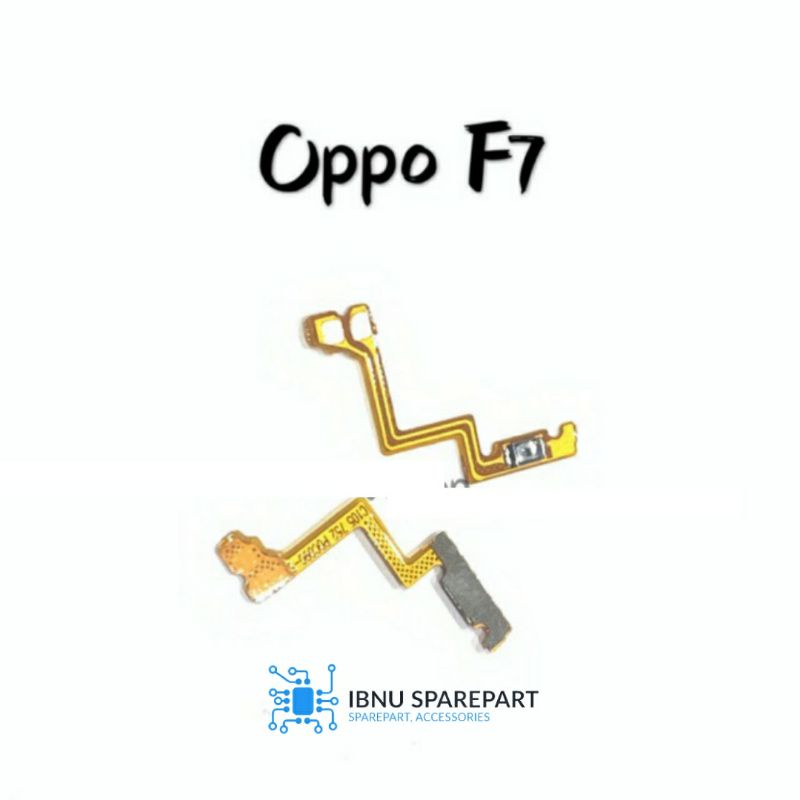 FLEXIBEL - FLEXIBLE TOMBOL POWER ON OFF OPPO F7