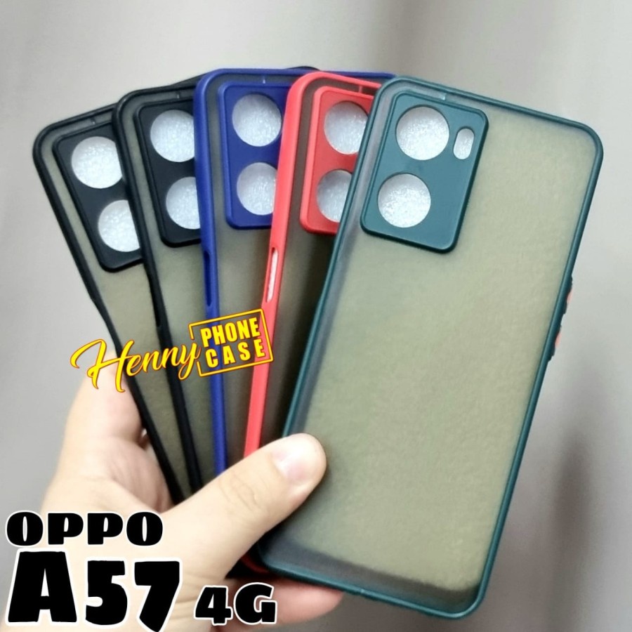 OPPO A77S A57 4G A92 A52 A12 A91 A31 CASE DOFF MATTE HARDCASE TRANSPARAN AEROCASE HARD MACARON COLOUR DOVE