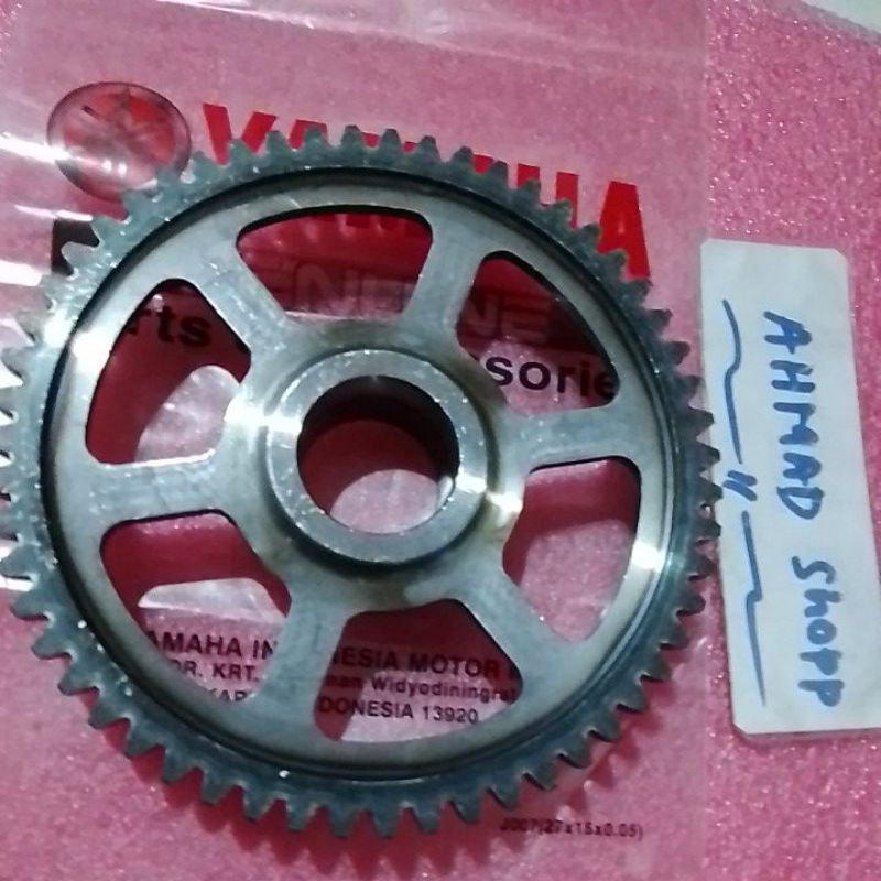 gear gir gigi double dobel starter stater besar yamaha xmax 250cc 300 cc original