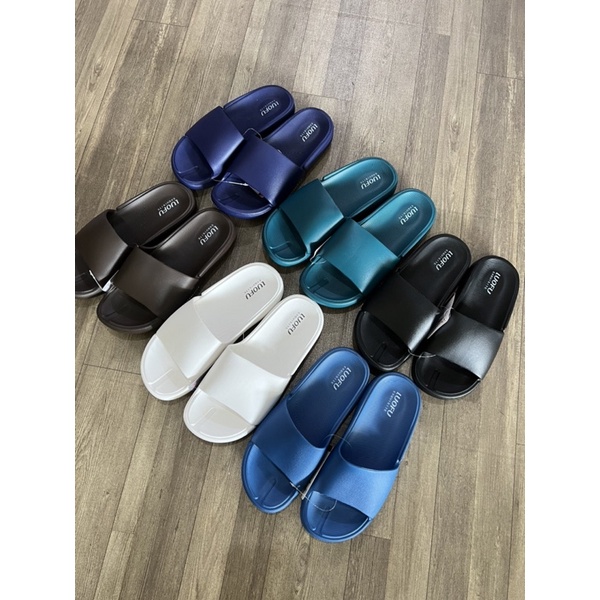 LUOFU Sandal Slide Pria Karet Empuk Ringan E6211-E01