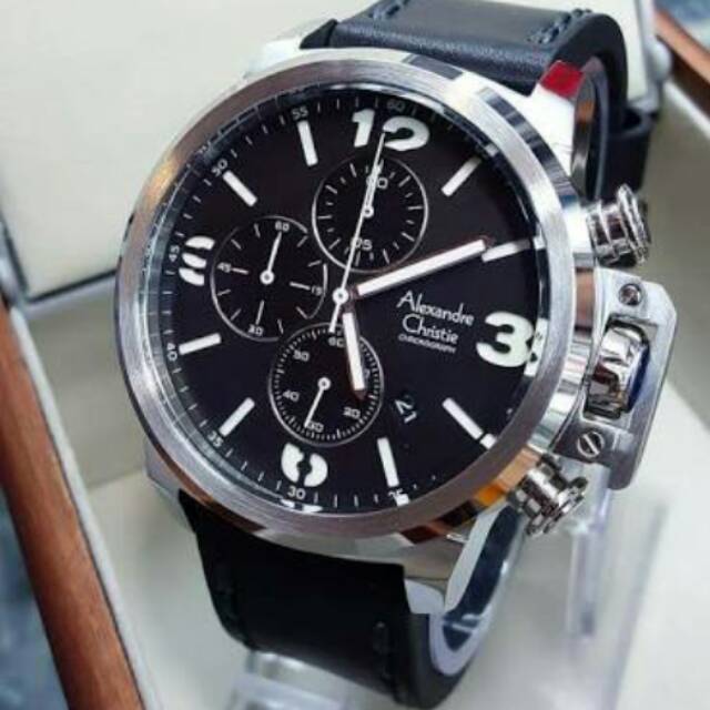 Jam tangan Alexandre Christie AC 6280 silver