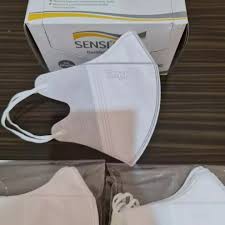 Masker SENSI DUCKBILL isi 50 (100% ORI Ada Emboss SENSI)