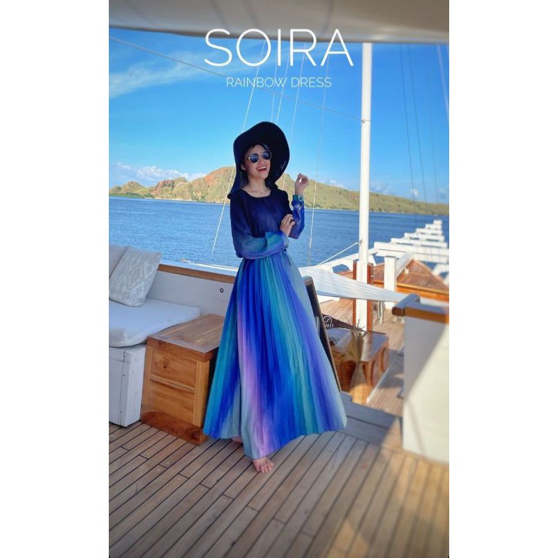 RAINBOW DRESS BY SOIRA