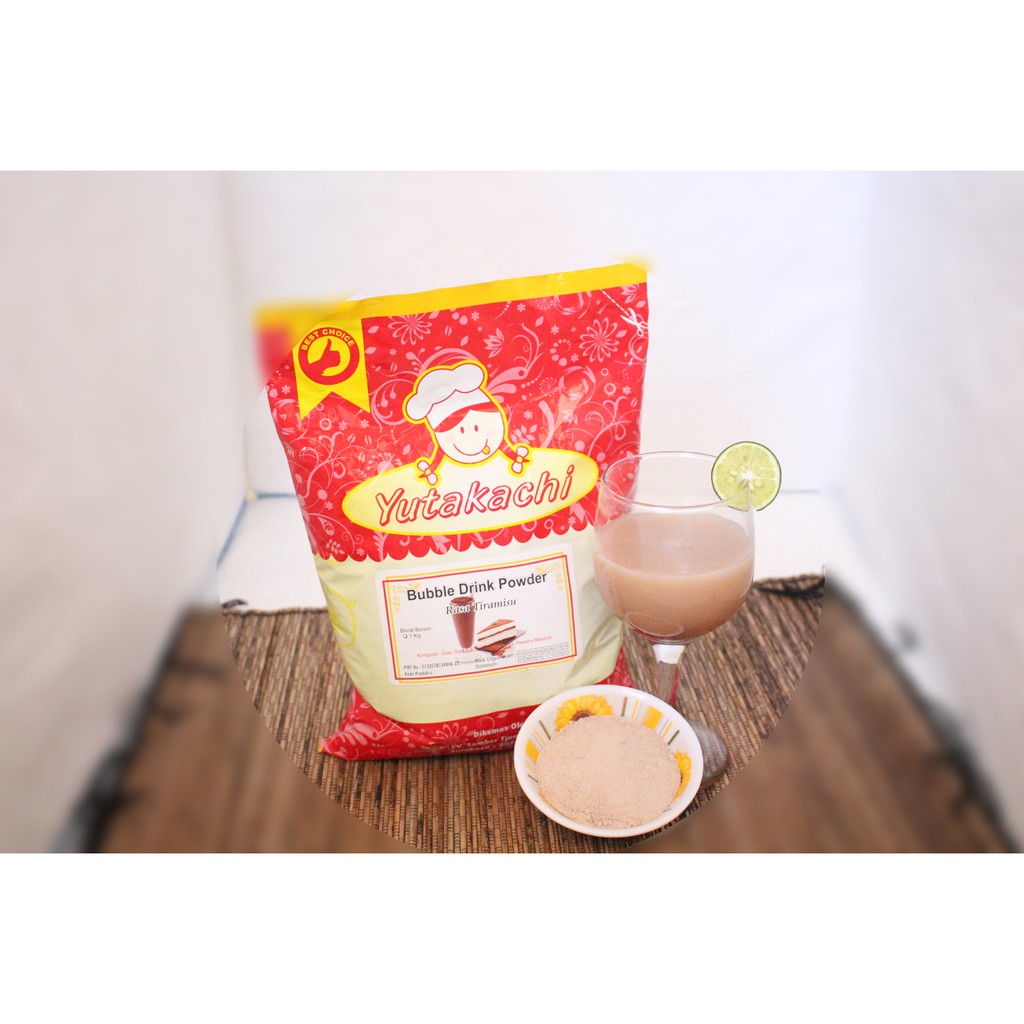 Bubuk Minuman Rasa Tiramisu 1kg | Serbuk Minuman Instan Aneka Rasa | Powder Drink Milkshake