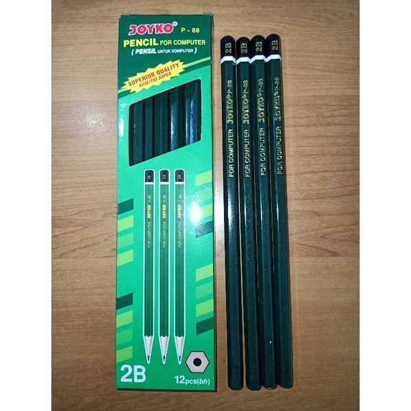 

Pensil 2B Joyko P-88 / Isi 12 Pcs
