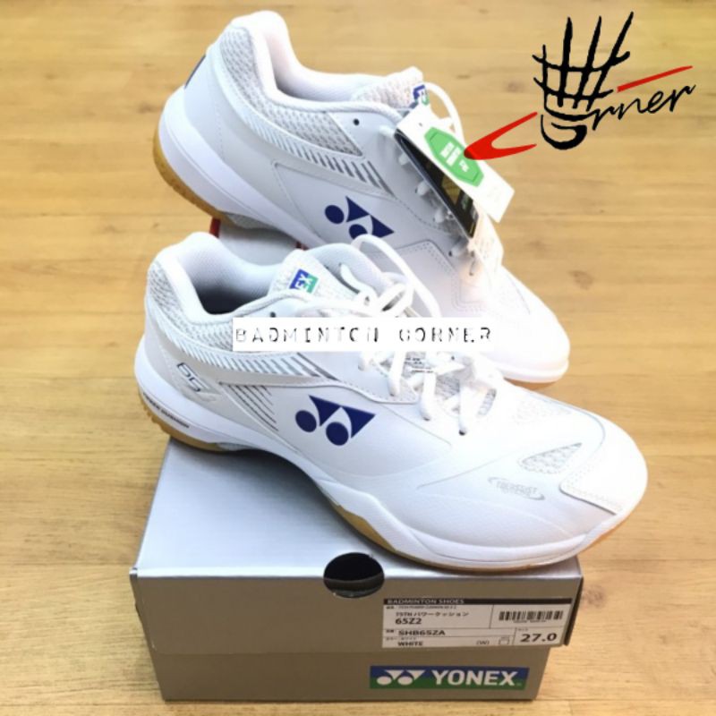 Sepatu Badminton Yonex SHB 65Z2 / 65 Z2 / Z 2 White 75th Original JP Code