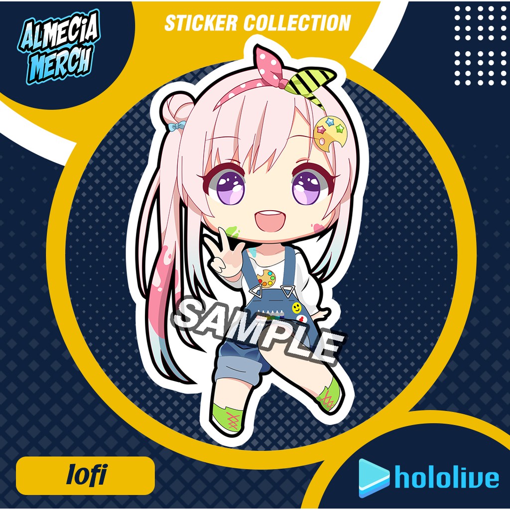 

Sticker Hololive ID Airani Iofifteen / Stiker Hp / Laptop / Stiker Vtuber